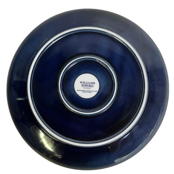 WIlliams Sonoma Korean Table Blue and White Dragon 11" Dinner Plate-Rare - Picture 5 of 6